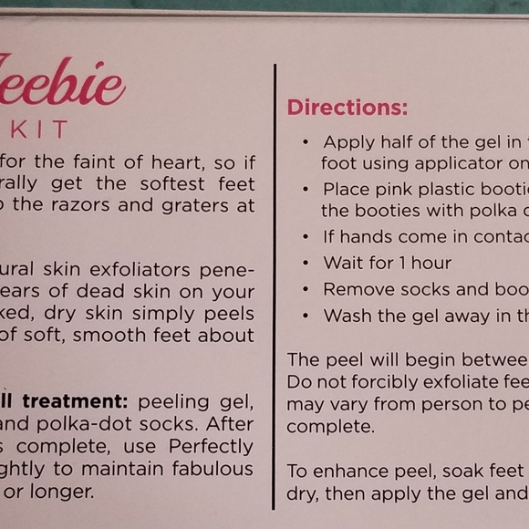 Foot Peel Kit - Picture 4 of 5